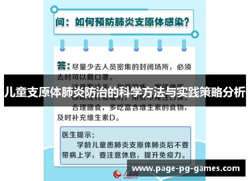儿童支原体肺炎防治的科学方法与实践策略分析